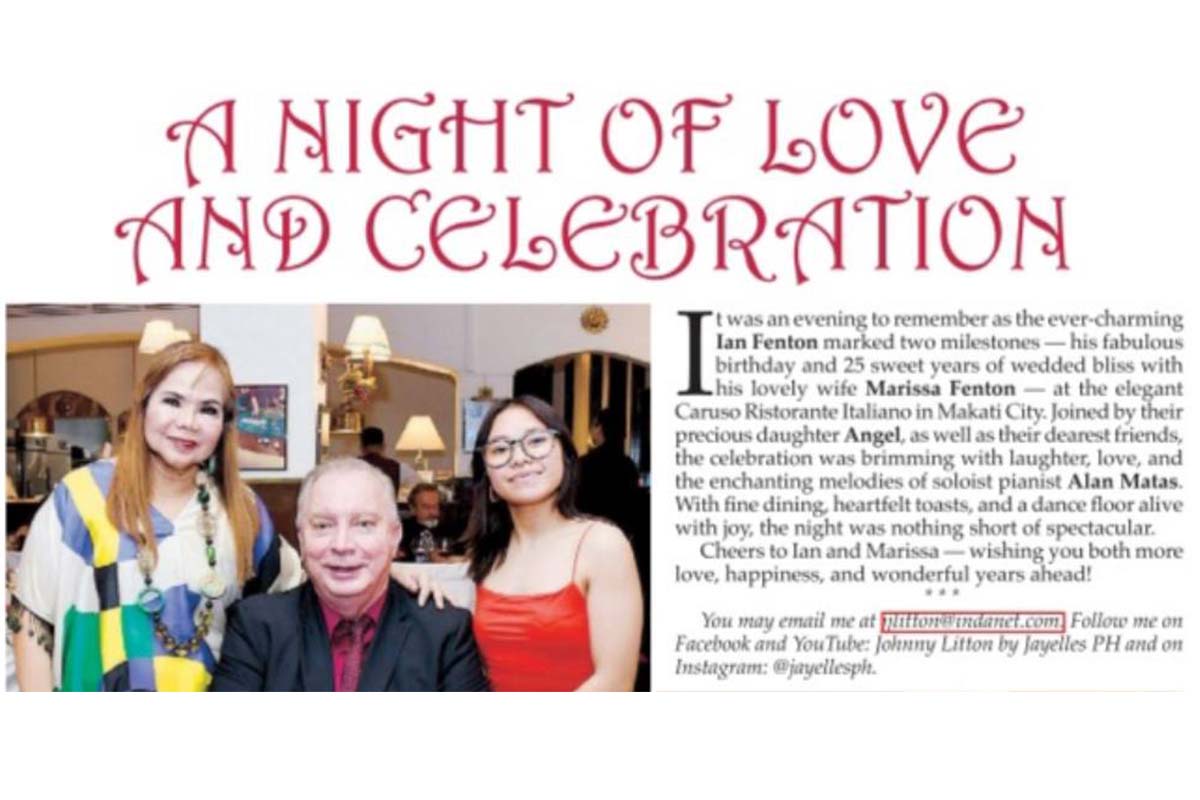 A Night Of Love And Celebration - I Am Nikki Tang