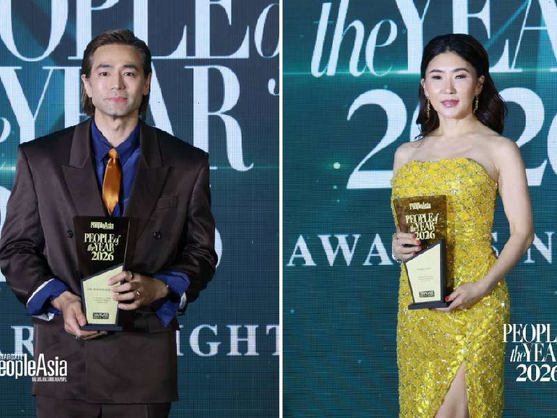 People of the Year 2026 awardees Dr Hayden Kho Jr and Nikki Tang